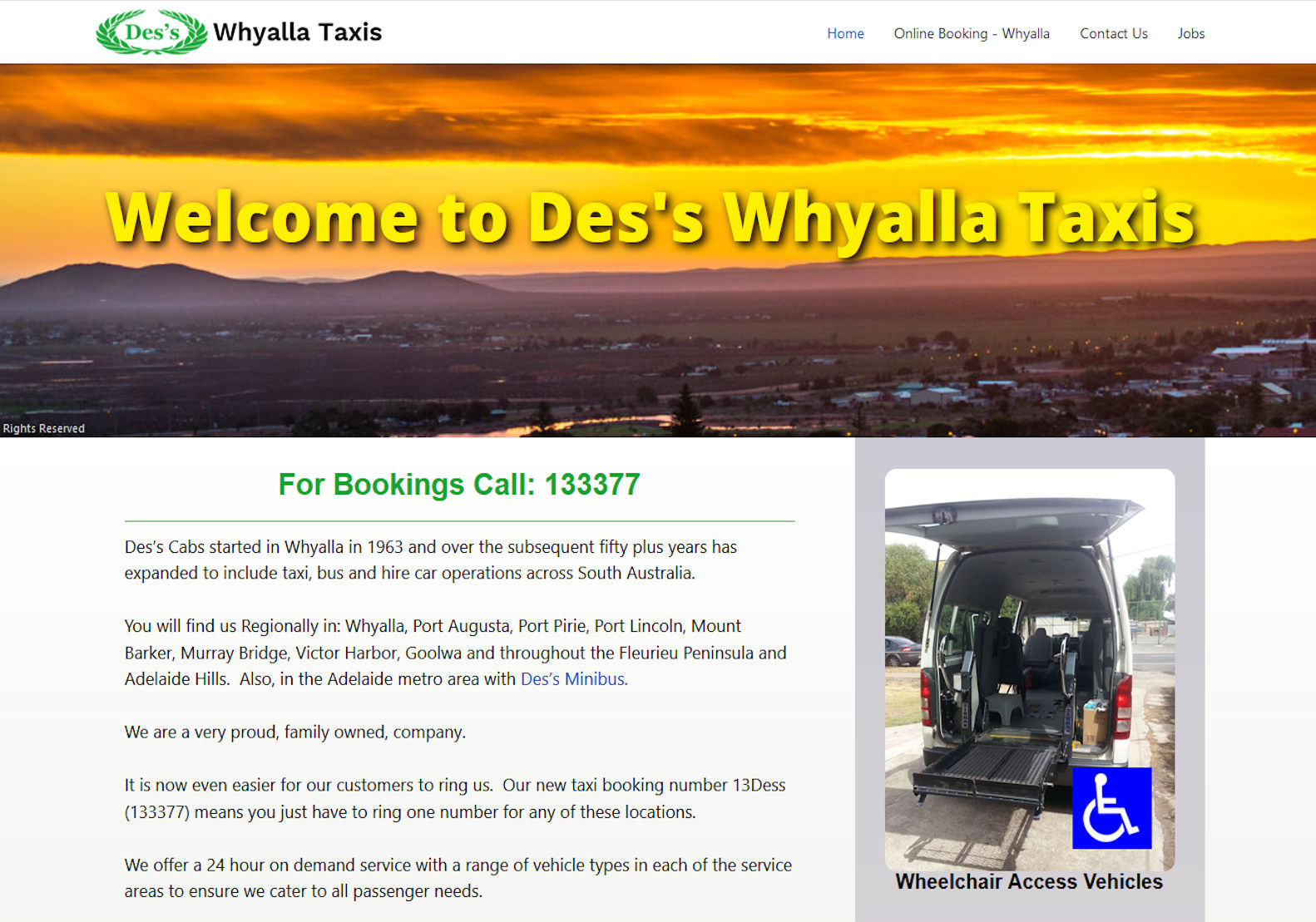 Des’s Whyalla Taxis